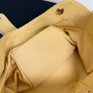 CC 26S Tote Bag in Beige Braided Raffia Gold Hardware (made - to - order)