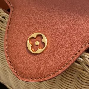 LV Capucines BB Top Handle Tan Cowhide & Rattan HW