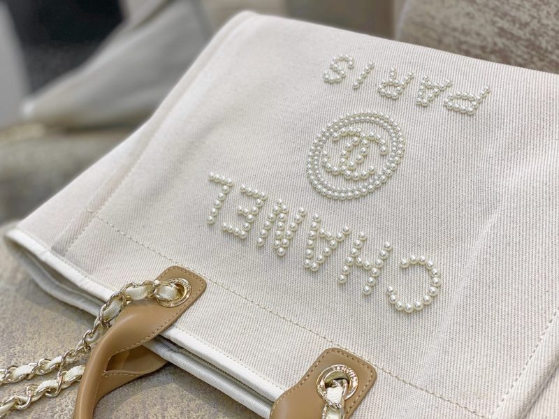 20210321_i1616259067_3953_7_jpg CC DEAUVILLE TOTE BAG WHITE CANVAS MOP LOGO