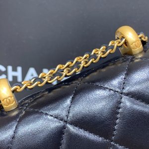CC 21s Phone Bag Black Lambskin GHW