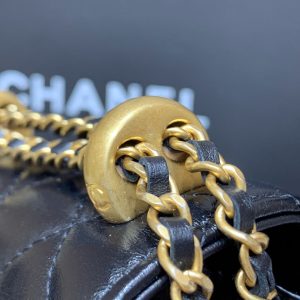 CC 21s Phone Bag Black Lambskin GHW