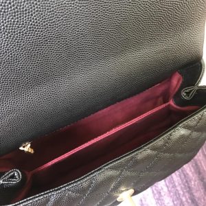 black quilted caviar coco tophandle 24 gold hardware