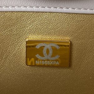 Classic Mini Flap Bag 17cm Pastel Pink Lambskin Gold Hardware