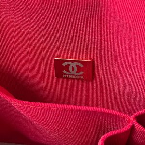 Chanel 2025 Gabrielle Black 25cm Calfskin 320991