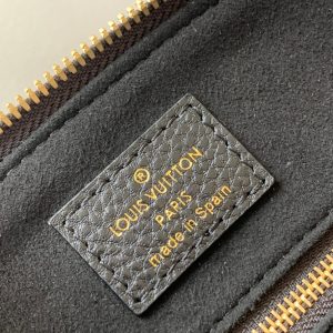 LV Petit Palais Bag Black White Cowhide 241141