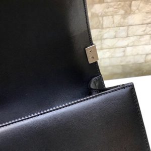 BOY BAG MEDIUM 25 BLACK QUILTED LAMBSKIN AGED RUTHENIUM HARDWARE