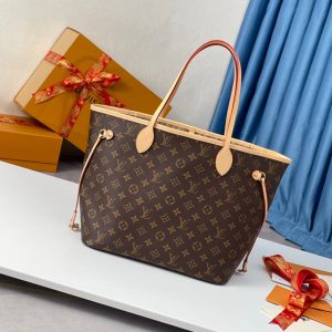 20220515_i1652550191_4096_0_jpg NEVERFULL MM 32 BROWN BEIGE MONOGRAM CANVAS