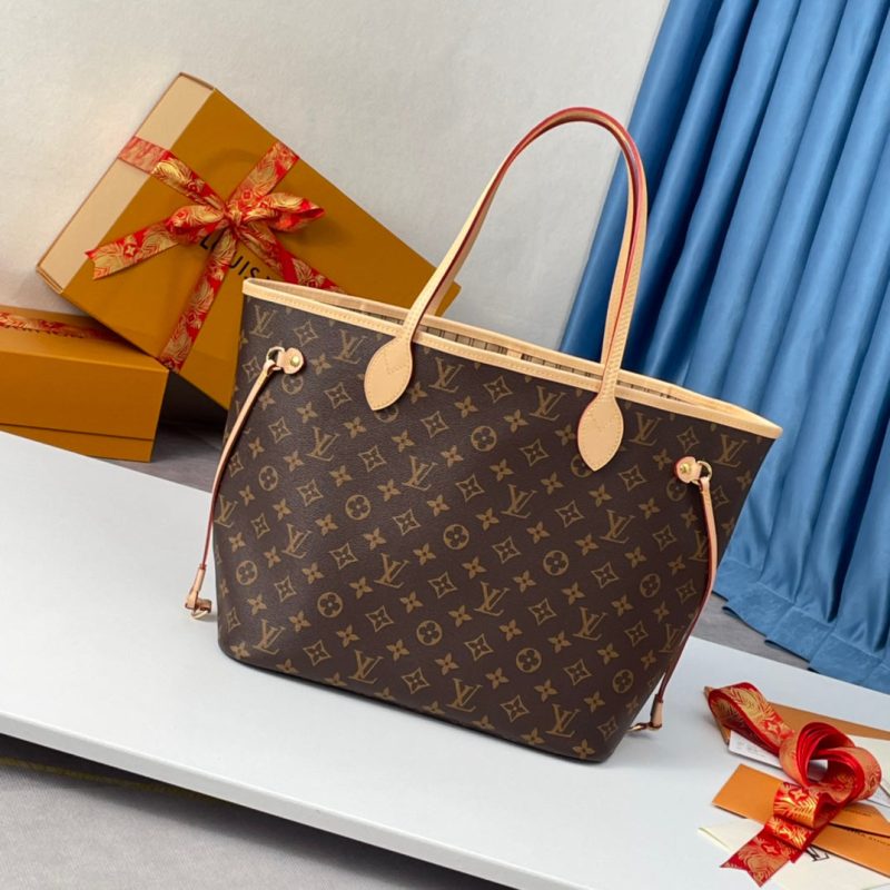 20220515_i1652550191_4096_0_jpg NEVERFULL MM 32 BROWN BEIGE MONOGRAM CANVAS