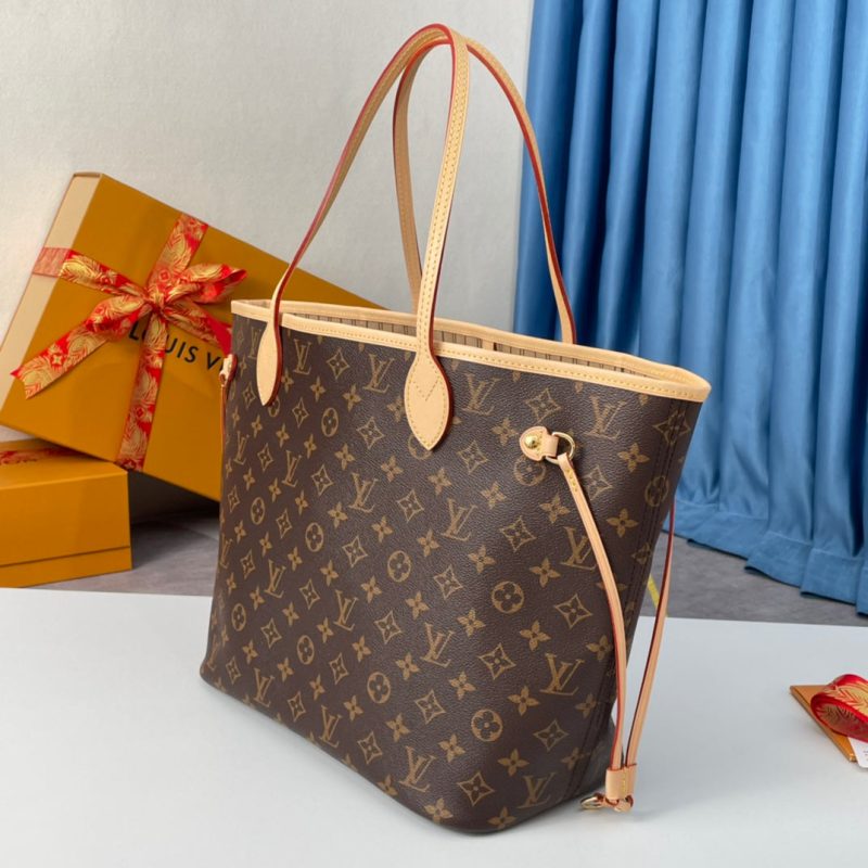20220515_i1652550191_6669_1_jpg NEVERFULL MM 32 BROWN BEIGE MONOGRAM CANVAS