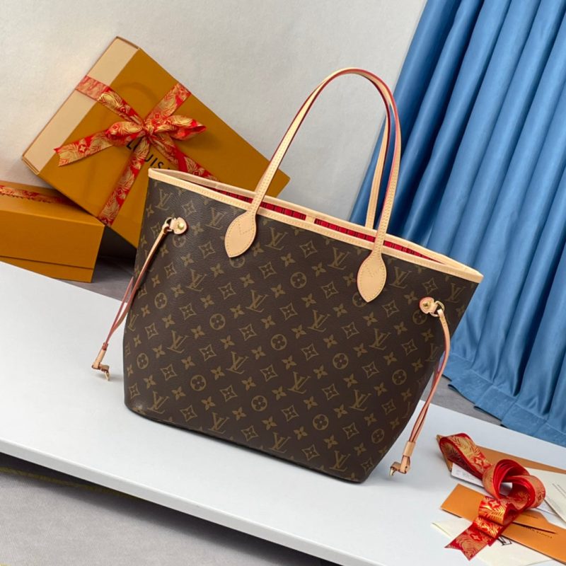 20220515_i1652550267_6682_0_jpg NEVERFULL MM 32 BROWN RED MONOGRAM CANVAS