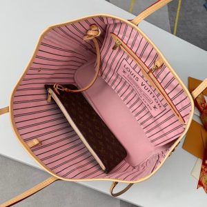 20220515_i1652550428_6146_6_jpg NEVERFULL MM 32 BROWN BEIGE PINK MONOGRAM CANVAS