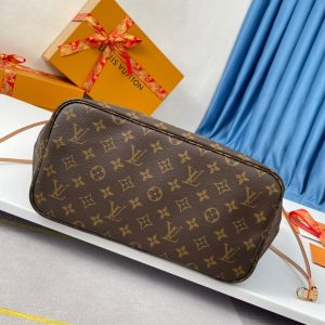 20220515_i1652550428_8450_3_jpg NEVERFULL MM 32 BROWN BEIGE PINK MONOGRAM CANVAS