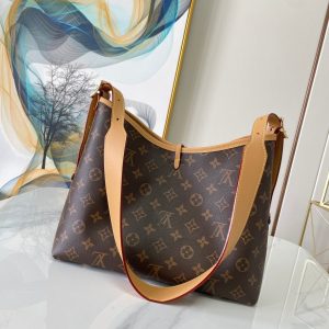 CARRYALL PM 29 BROWN BEIGE MONOGRAM CANVAS