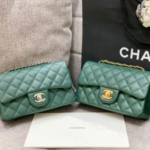 20220929_i1664442389_2152_8_jpg flap bag mini 20cm dark blue green caviar gold hardware
