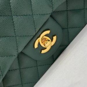 20220929_i1664442389_5563_3_jpg flap bag mini 20cm dark blue green caviar gold hardware