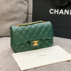 20220929_i1664442389_741_2_jpg flap bag mini 20cm dark blue green caviar gold hardware
