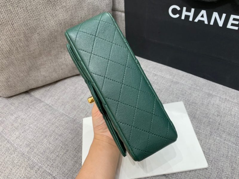 20220929_i1664442389_9940_4_jpg flap bag mini 20cm dark blue green caviar gold hardware