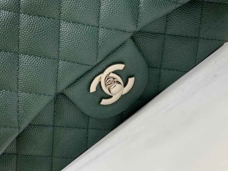 20220929_i1664442441_3172_3_jpg flap bag mini 20cm dark blue green caviar silver hardware