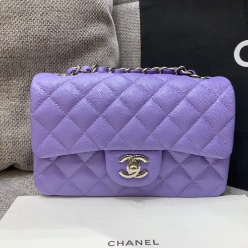 20220929_i1664460587_8219_1_jpg flap bag mini 20cm purple caviar silver hardware