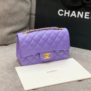20220929_i1664460626_7065_3_jpg flap bag mini 20cm purple caviar gold hardware