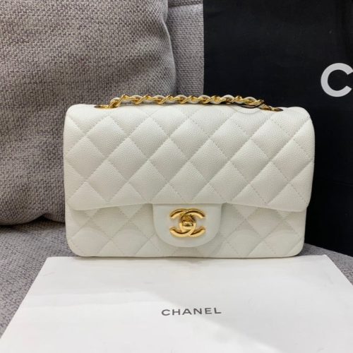 20220929_i1664461710_9249_1_jpg flap bag mini 20cm white caviar gold hardware