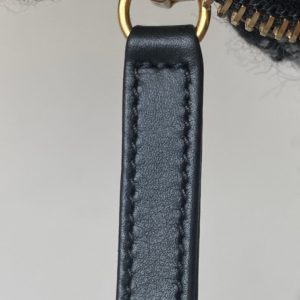 CC 2025 hobo handbag 24 black gray wool