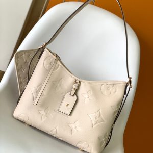 20221202_i1669969262_42_0.jpg_1 CARRYALL PM 29 WHITE MONOGRAM GRAINED COWHIDE LEATHER