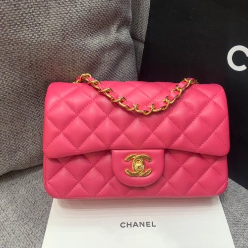 20221206_i1670337317_6150_1_jpg flap bag mini 20cm ruby red lambskin gold hardware