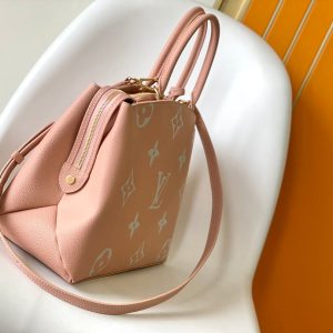LV Petit Palais Bag Pink White Cowhide 241147