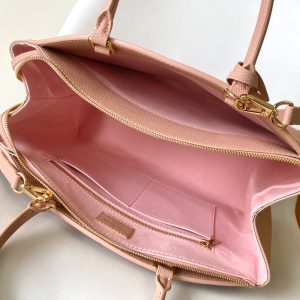 LV Petit Palais Bag Pink White Cowhide 241147