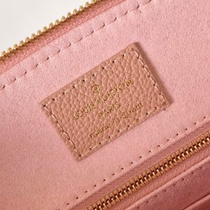 LV Petit Palais Bag Pink White Cowhide 241147