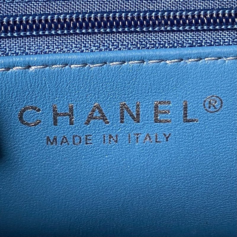 20230314_i1678728645_1388_7_jpg 23P Flap Bag 19cm Denim Silver Hardware