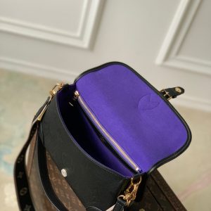 diane 24 black monogram empreinte leather