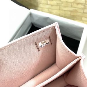 cc woc 13cm with top handle pink quilted calfskin gold hardware