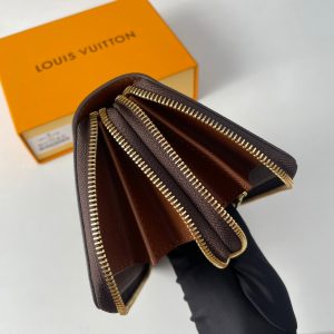 LV Double Zippy XL Wallet Brown Monogram Canvas 221554