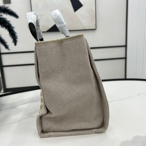 CC Deauville Tweed Bag Black Leather Gold Hardware 34