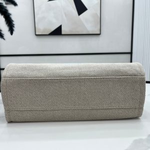 CC Deauville Tweed Bag 33x24x14.5cm Blue Sky Leather Gold Hardware 33