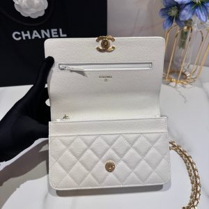 20230801_i1690828317_7203_5_jpg CC 24K Woc 19cm Cream Grained Calfskin Gold Hardware