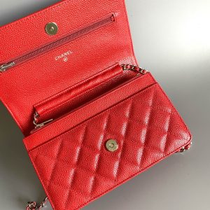 CC WOC 19 RED CAVIAR SILVER HARDWARE