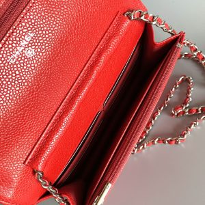 CC WOC 19 RED CAVIAR SILVER HARDWARE