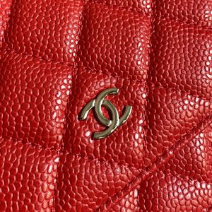 CC WOC 19 RED CAVIAR SILVER HARDWARE