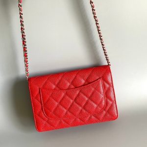 CC WOC 19 RED CAVIAR SILVER HARDWARE