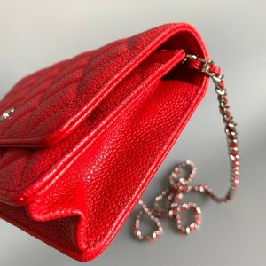 CC WOC 19 RED CAVIAR SILVER HARDWARE