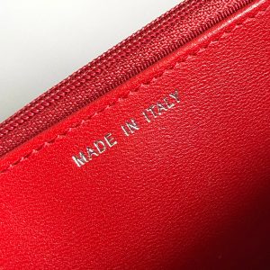 CC WOC 19 RED CAVIAR SILVER HARDWARE