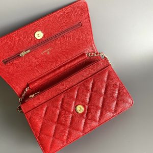 CC WOC 19 RED CAVIAR GOLD HARDWARE