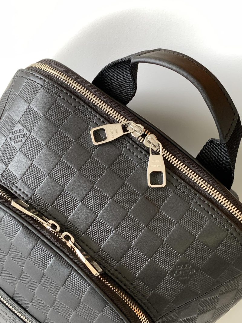 LV Michael Backpack Black Damier Infini Onyx Leather