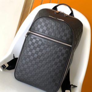 LV Michael Backpack Black Damier Infini Onyx Leather