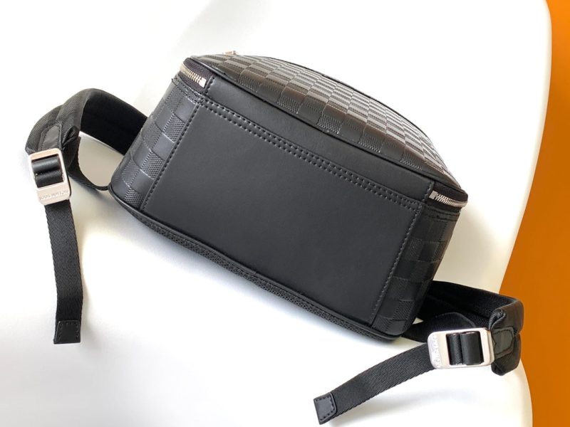 LV Michael Backpack Black Damier Infini Onyx Leather