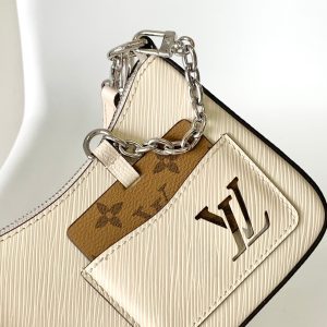 MARELLINI 19 WHITE EPI GRAINED LEATHER