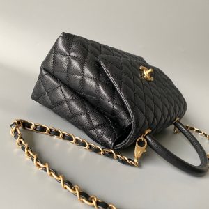 20230828_i1693207967_8694_4_jpg coco handle large flap bag 28cm black quilted caviar gold hardware